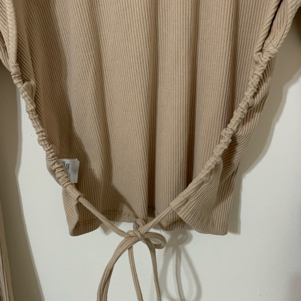 Open Back Rib Long Sleeve - Picture 3 of 6
